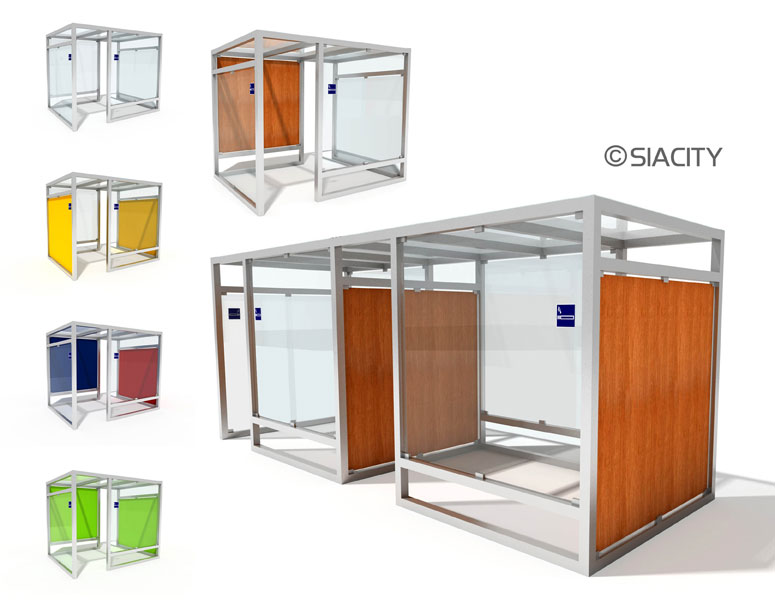 S-KP01 Kuřácký přístřešek S-KP01 Kuřácký přístřešek
